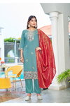 Mahek Vol 2 By Ossm Roman Shimmer Online Kurti With Bottom Dupatta Wholesale